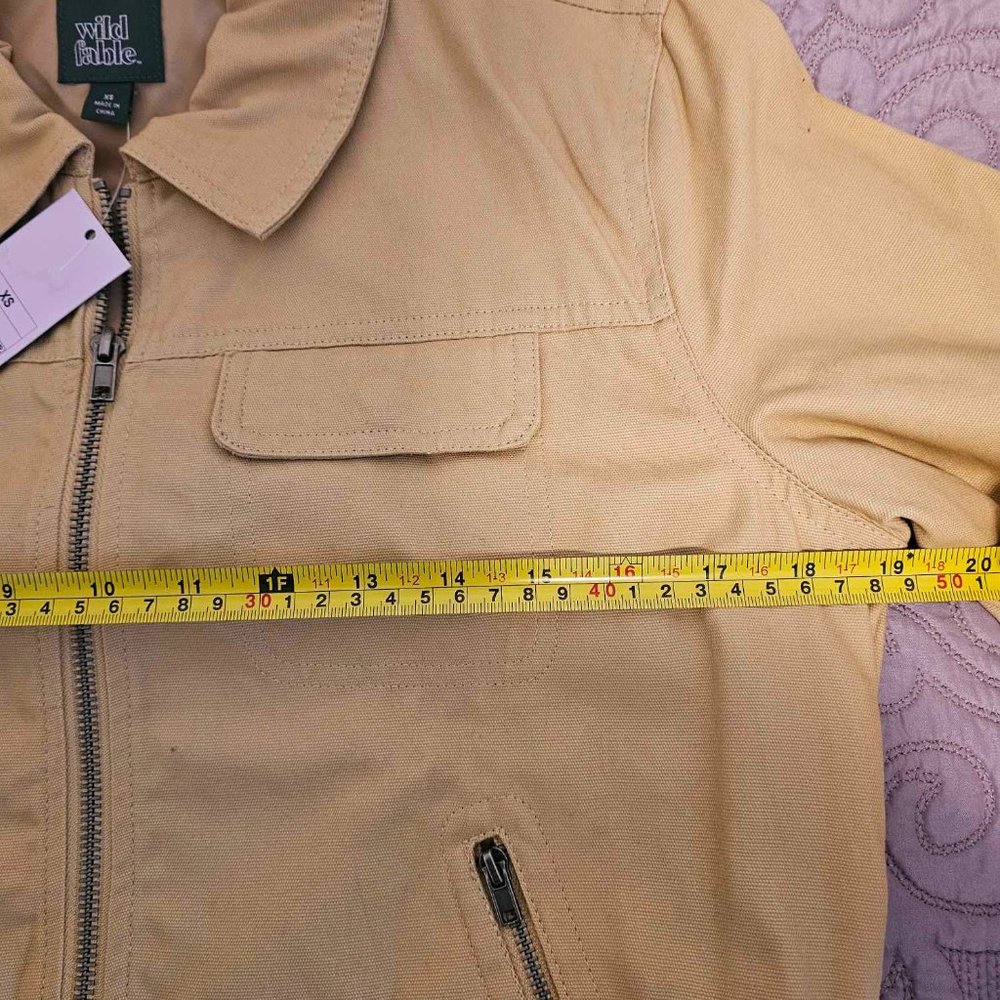Wild fable tan jacket X-small - Picture 4 of 7